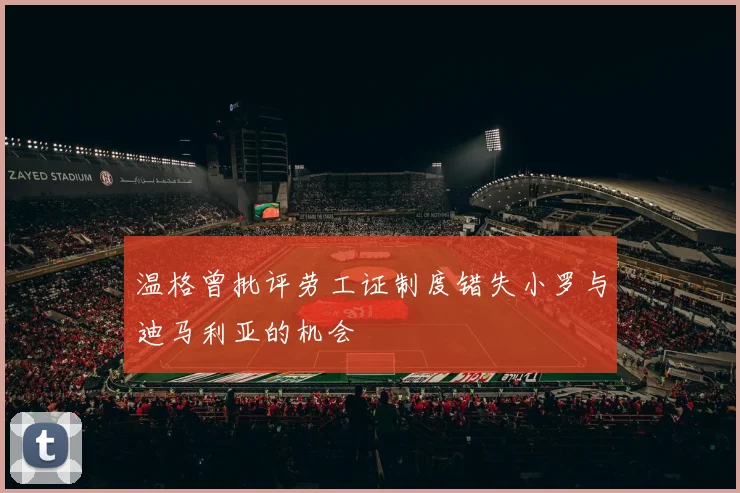 温格曾批评劳工证制度错失小罗与迪马利亚的机会